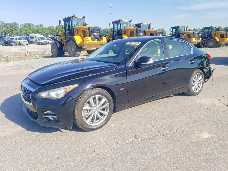 2017 Infiniti Q50 მანქანა იყიდება აუქციონზე, vin: JN1EV7AP2HM733699, აუქციონის ნომერი: 51669536