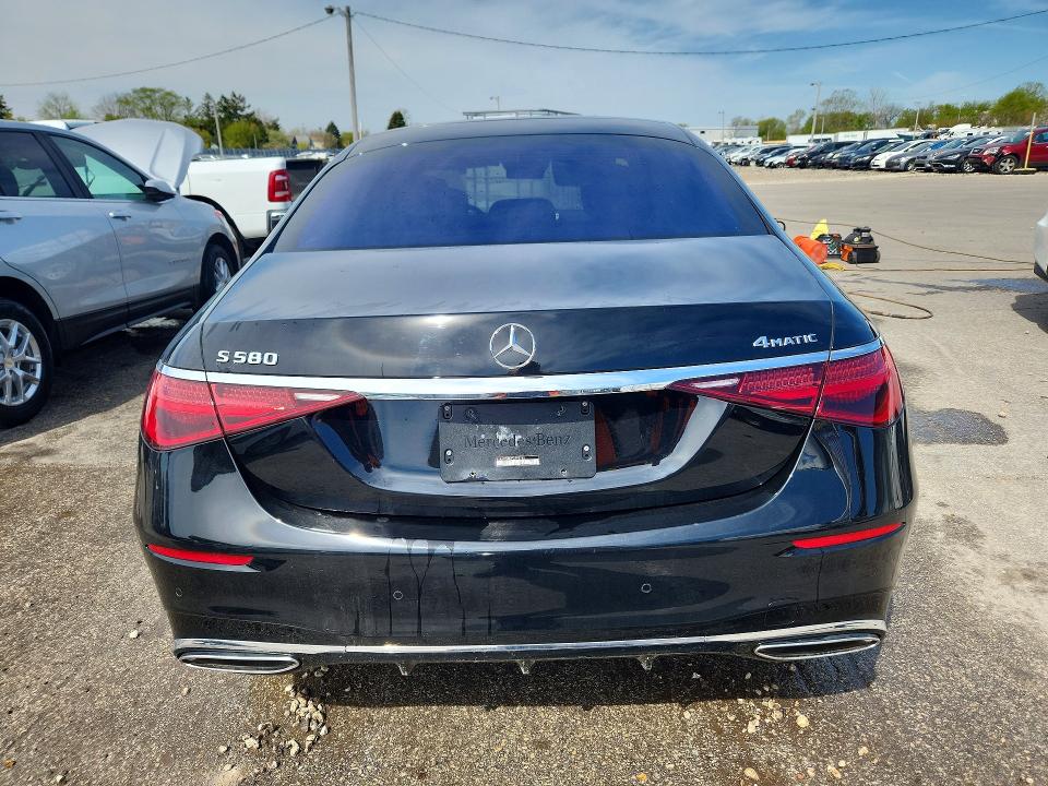 2023 Mercedes-benz S მანქანა იყიდება აუქციონზე, vin: W1K6G7GB7PA192792, აუქციონის ნომერი: 51109386