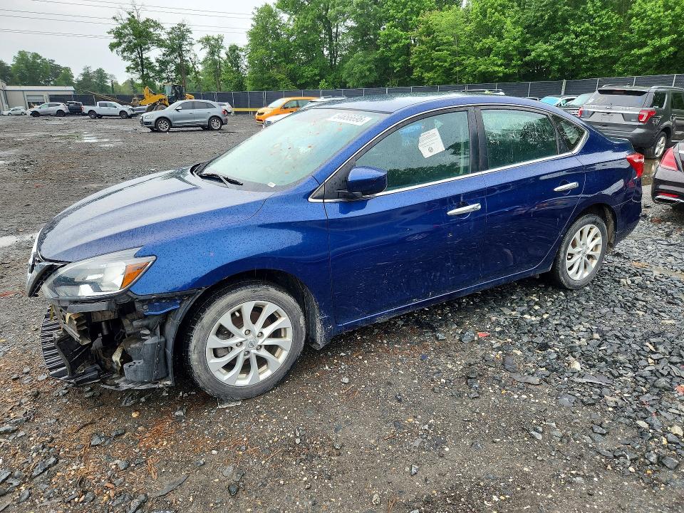 Продажа на аукционе авто 2019 Nissan Sentra, vin: 3N1AB7AP5KY237601, номер лота: 54656696