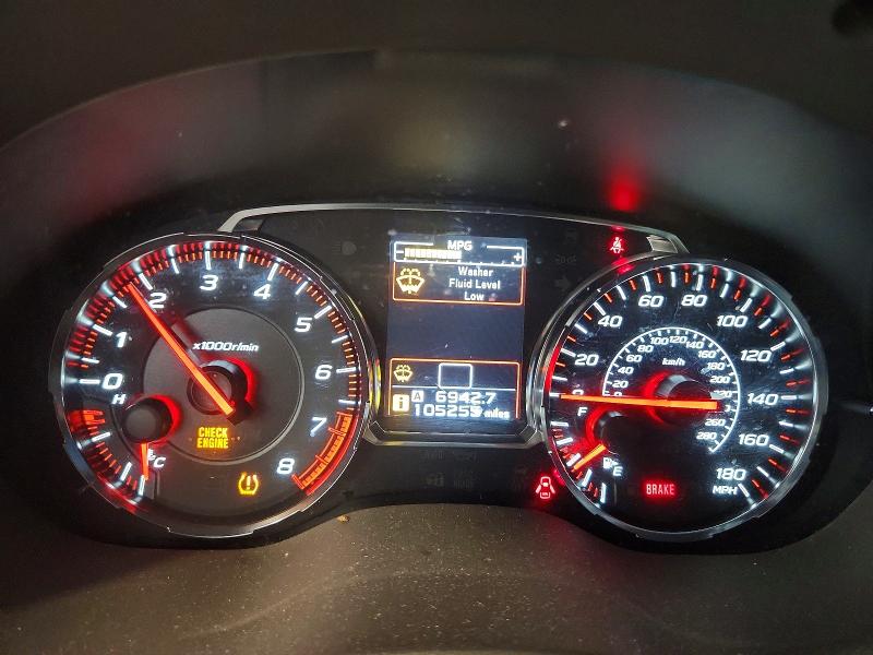 54825726 :رقم المزاد ، JF1VA1A60K9823141 vin ، 2019 Subaru Wrx مزاد بيع
