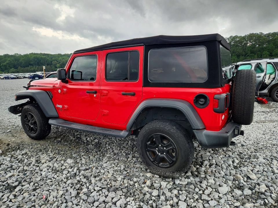 Продажа на аукционе авто 2018 Jeep Wrangler Unlimited, vin: 1C4HJXDG8JW109479, номер лота: 54754066