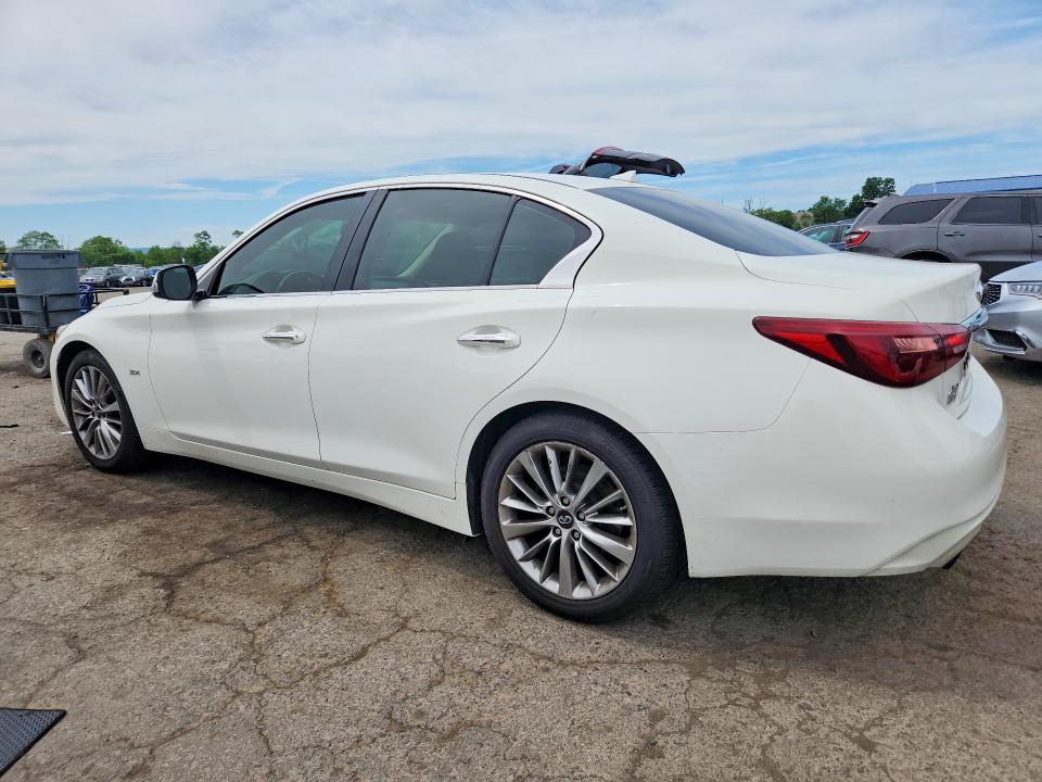 Aukcja sprzedaży 2018 Infiniti Q50, vin: JN1EV7AR0JM443968, numer aukcji: 54544436