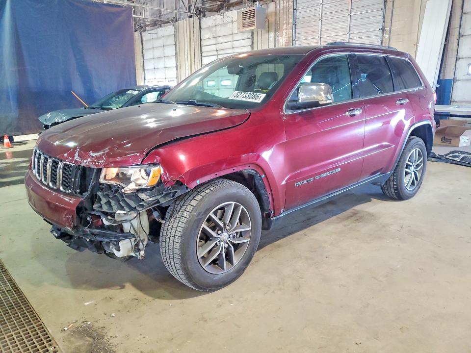 2018 Jeep Grand Cherokee მანქანა იყიდება აუქციონზე, vin: 1C4RJFBT3JC408295, აუქციონის ნომერი: 52733086