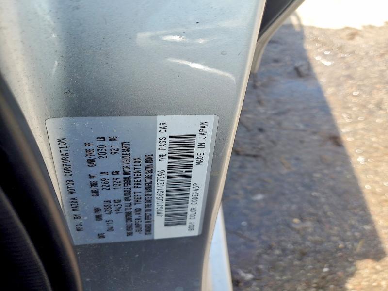 Auction sale of the 2016 Mazda 6, vin: JM1GJ1U56G1427596, lot number: 54769546