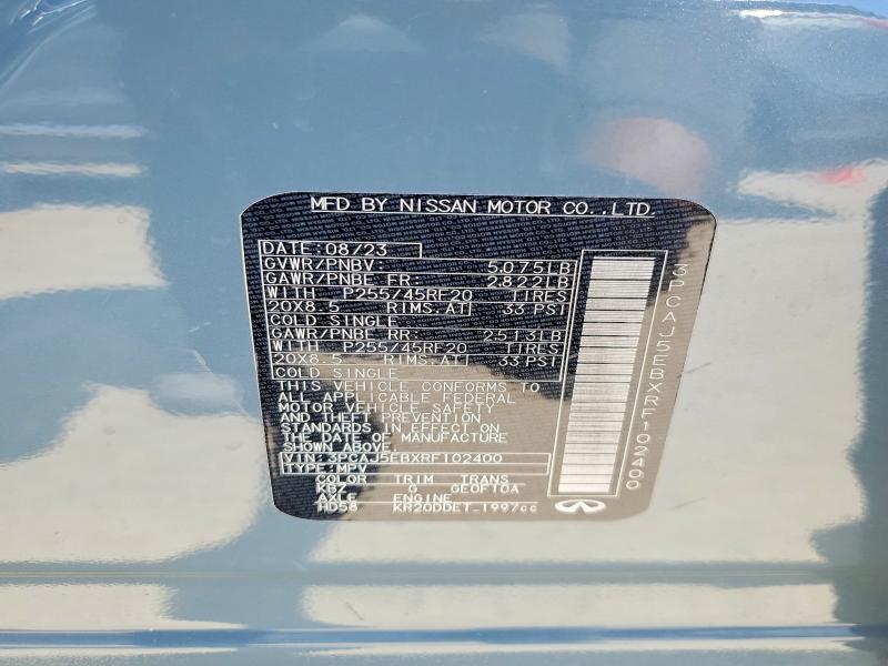 Aukcja sprzedaży 2024 Infiniti Qx50, vin: 3PCAJ5EBXRF102400, numer aukcji: 52817216