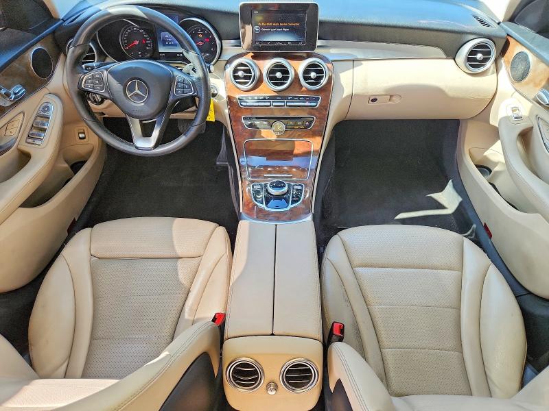 52533886 :رقم المزاد ، 55SWF4JB4HU201654 vin ، 2017 Mercedes-benz C مزاد بيع