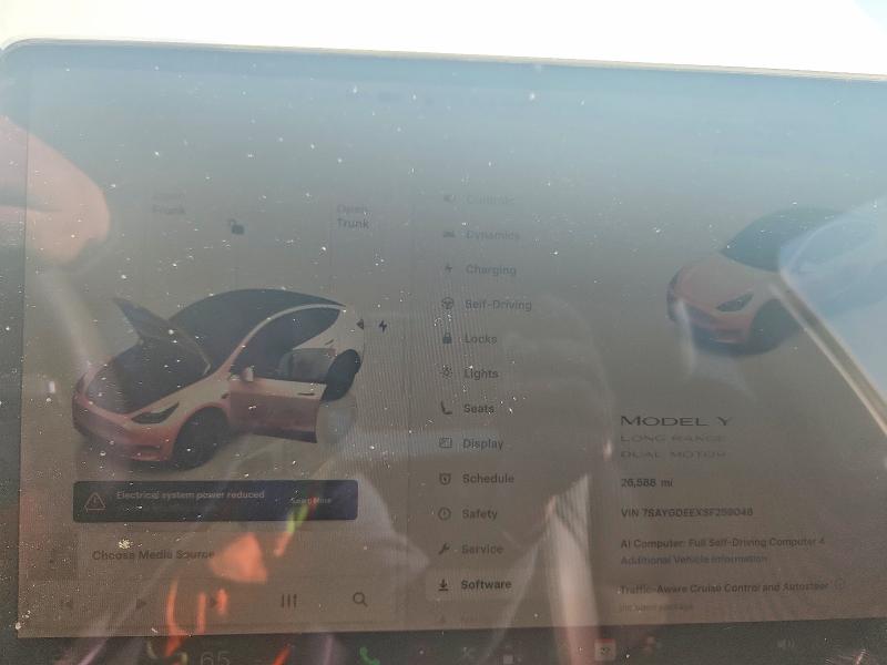 Aukcja sprzedaży 2025 Tesla Model Y, vin: 7SAYGDEEXSF259046, numer aukcji: 54833236