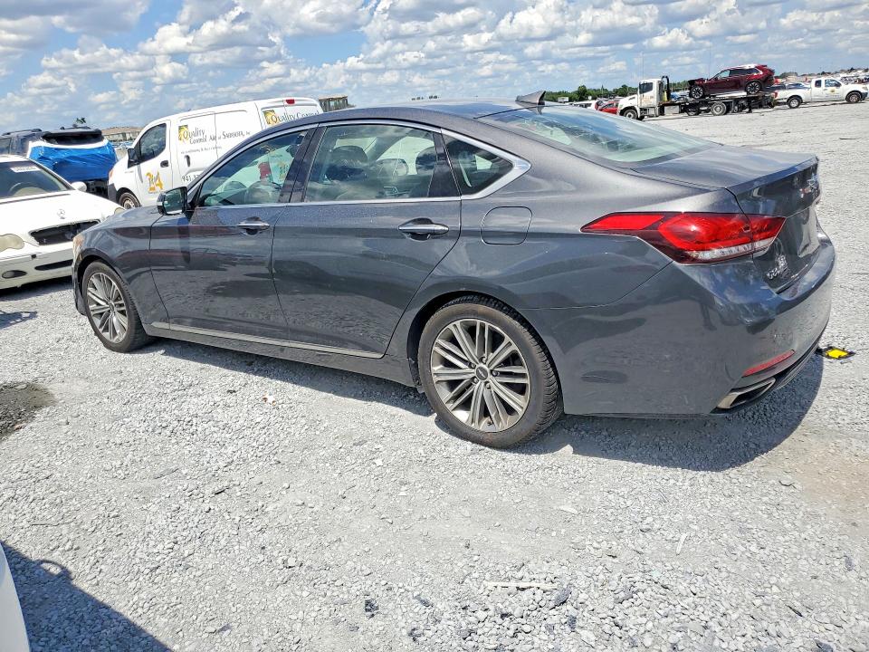 53670146 :رقم المزاد ، KMHGN4JE0JU235442 vin ، 2018 Genesis G80 مزاد بيع