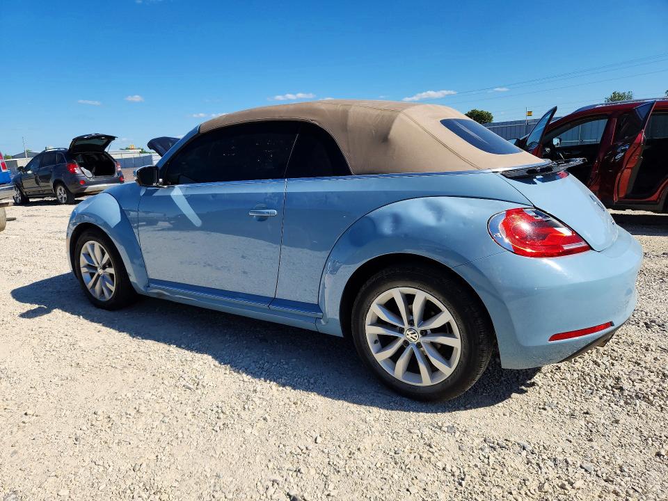 52758516 :رقم المزاد ، 3VW5L7AT5DM817317 vin ، 2013 Volkswagen Beetle مزاد بيع