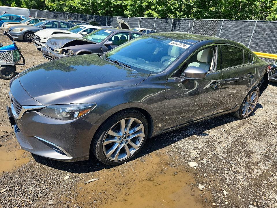 Продажа на аукционе авто 2017 Mazda 6, vin: JM1GL1V51H1154660, номер лота: 55400506