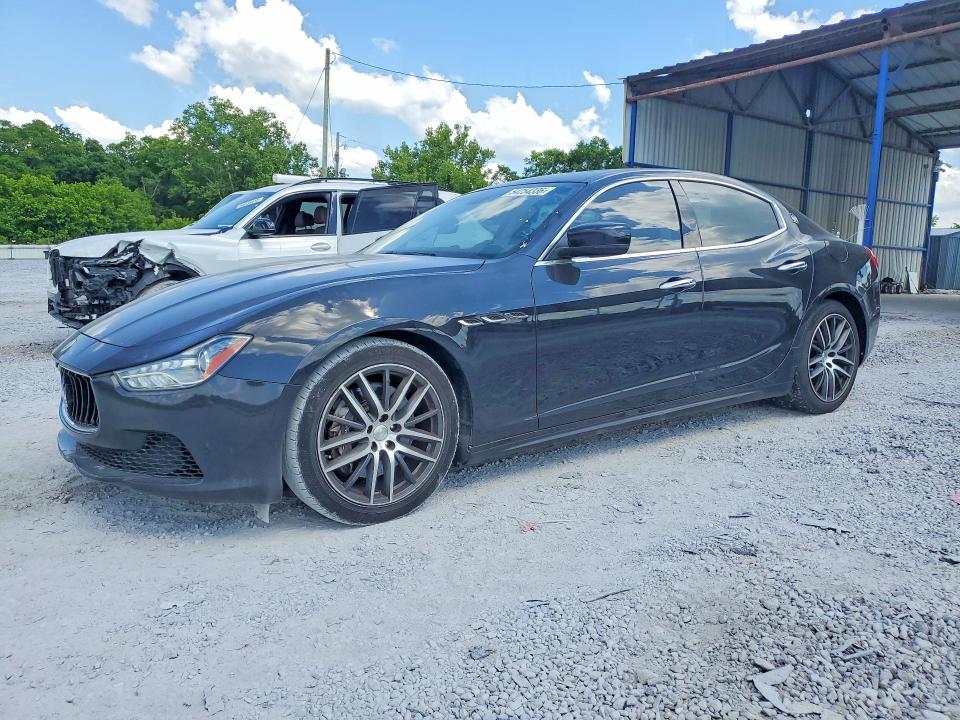 2015 Maserati Ghibli მანქანა იყიდება აუქციონზე, vin: ZAM57XSA7F1144305, აუქციონის ნომერი: 54254336