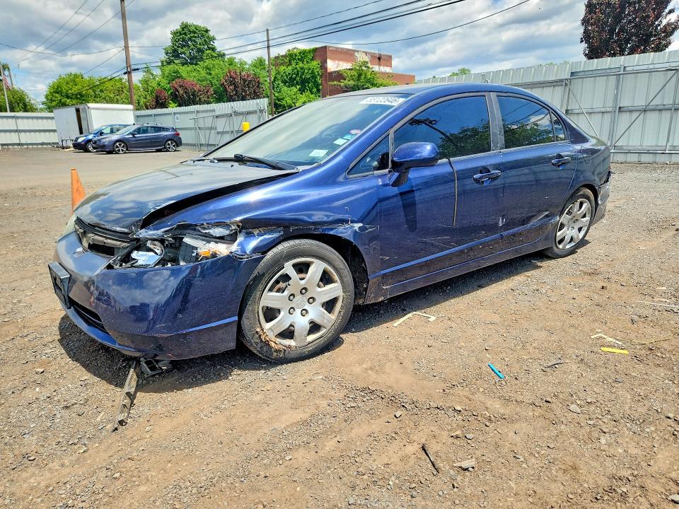 2008 Honda Civic მანქანა იყიდება აუქციონზე, vin: 1HGFA165X8L091452, აუქციონის ნომერი: 55122646