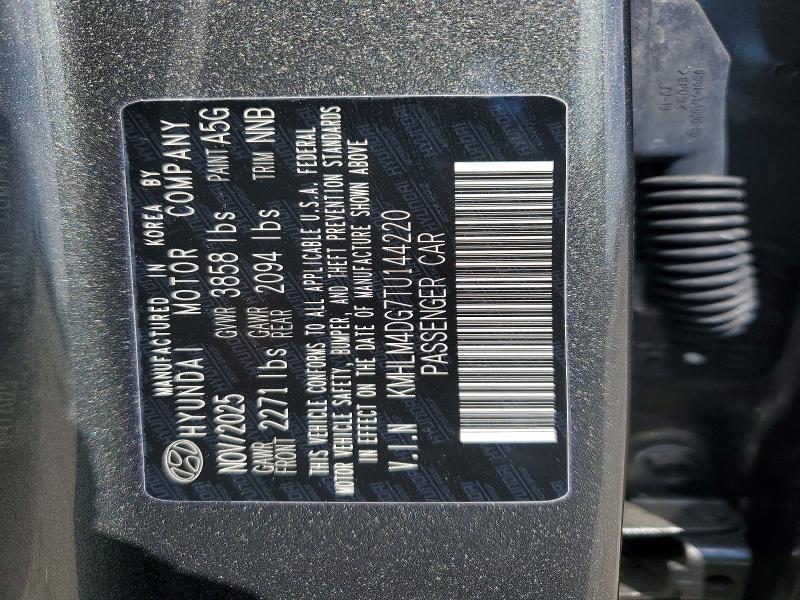 Aukcja sprzedaży 2026 Hyundai Elantra, vin: KMHLM4DG7TU144220, numer aukcji: 53428236