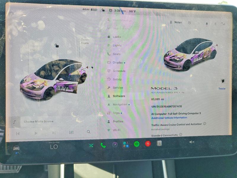 Продаж на аукціоні авто 2019 Tesla Model 3, vin: 5YJ3E1EA8KF357470, номер лоту: 54161656