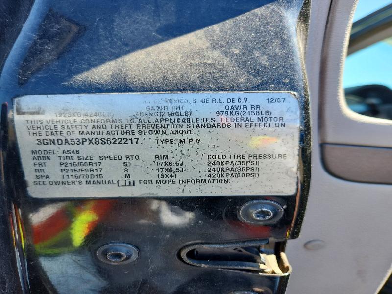 Продаж на аукціоні авто 2008 Chevrolet Hhr, vin: 3GNDA53PX8S622217, номер лоту: 53926806