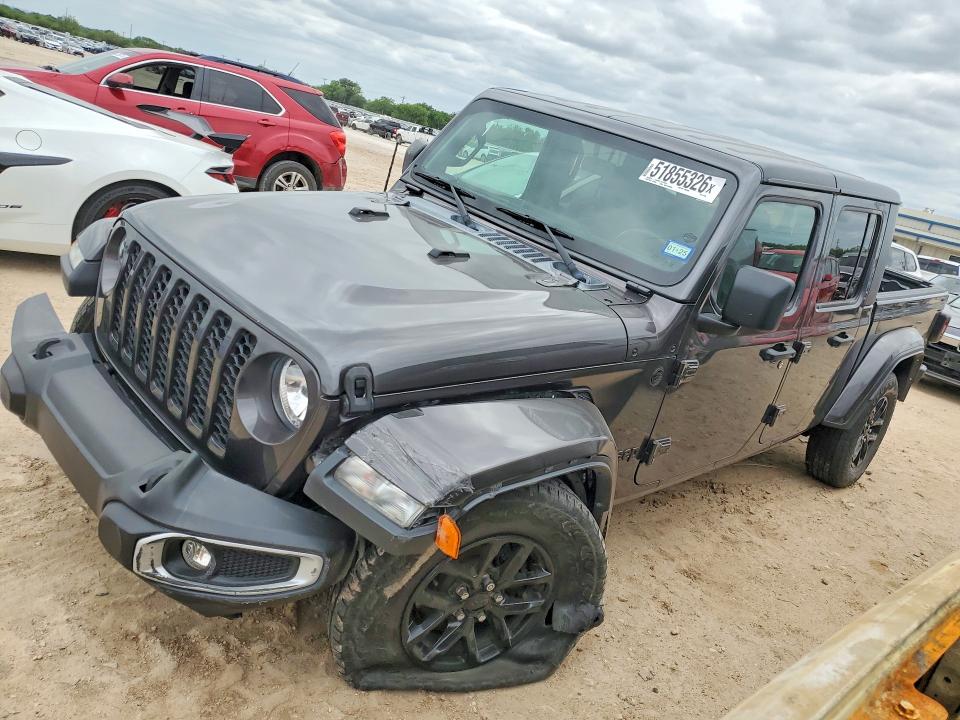 2021 Jeep Gladiator მანქანა იყიდება აუქციონზე, vin: 1C6JJTAG9ML611655, აუქციონის ნომერი: 51855326