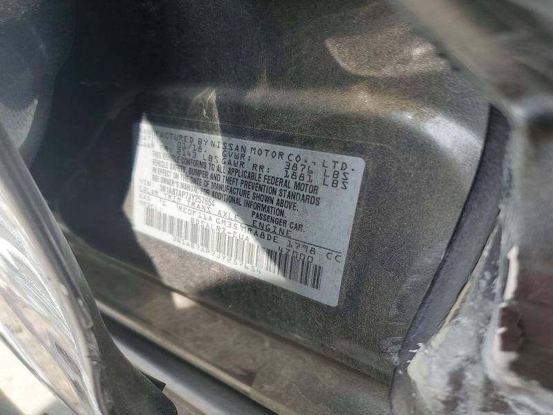 Продаж на аукціоні авто 2018 Nissan Sentra, vin: 3N1AB7AP7JY257654, номер лоту: 52037436