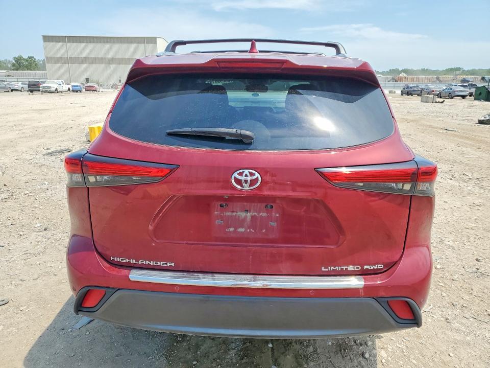 2021 Toyota Highlander მანქანა იყიდება აუქციონზე, vin: 5TDDZRBH5MS525928, აუქციონის ნომერი: 53899516