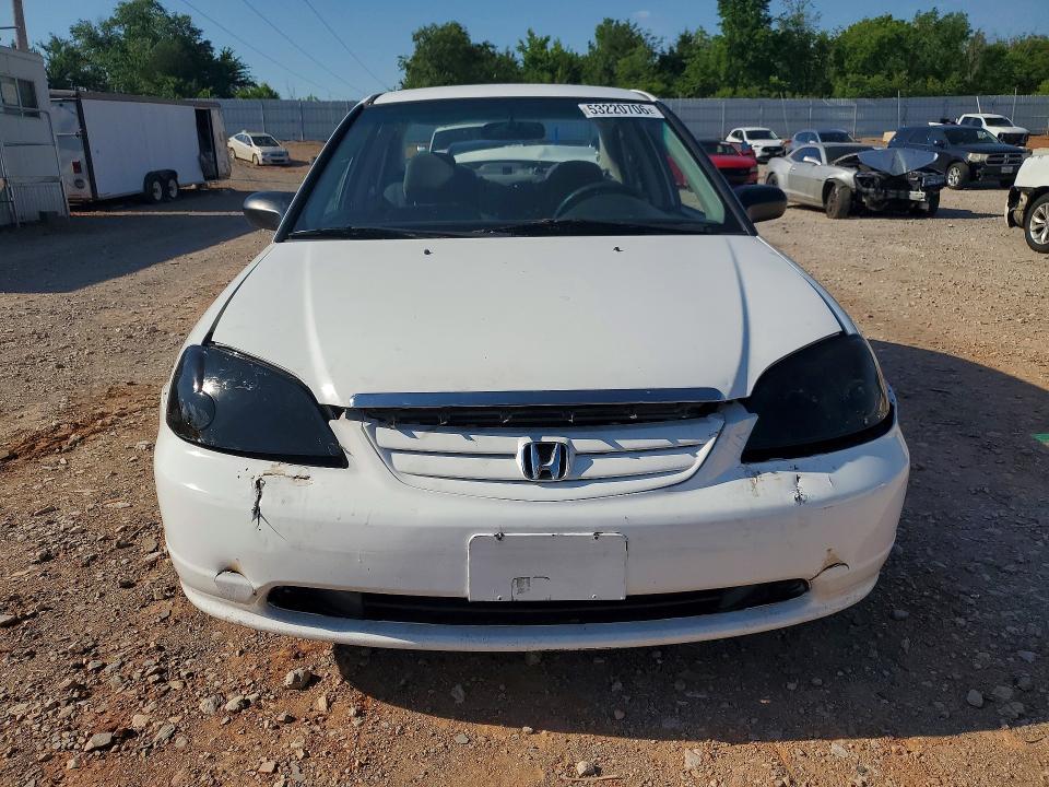 53220706 :رقم المزاد ، 2HGES16521H569875 vin ، 2001 Honda Civic مزاد بيع
