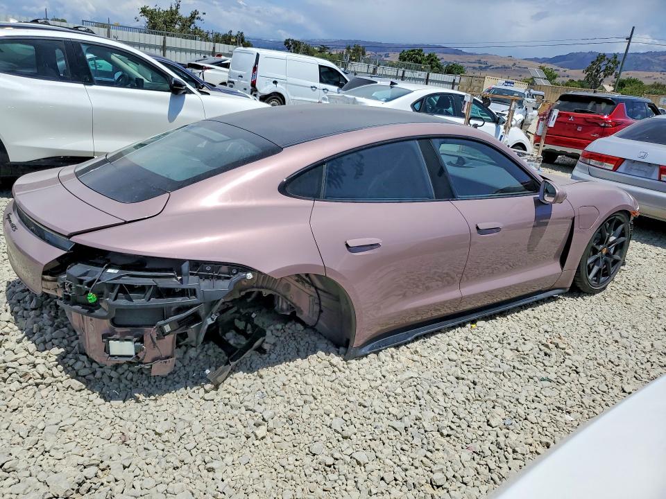 2024 Porsche Taycan მანქანა იყიდება აუქციონზე, vin: WP0AD2Y19RSA47498, აუქციონის ნომერი: 55035316