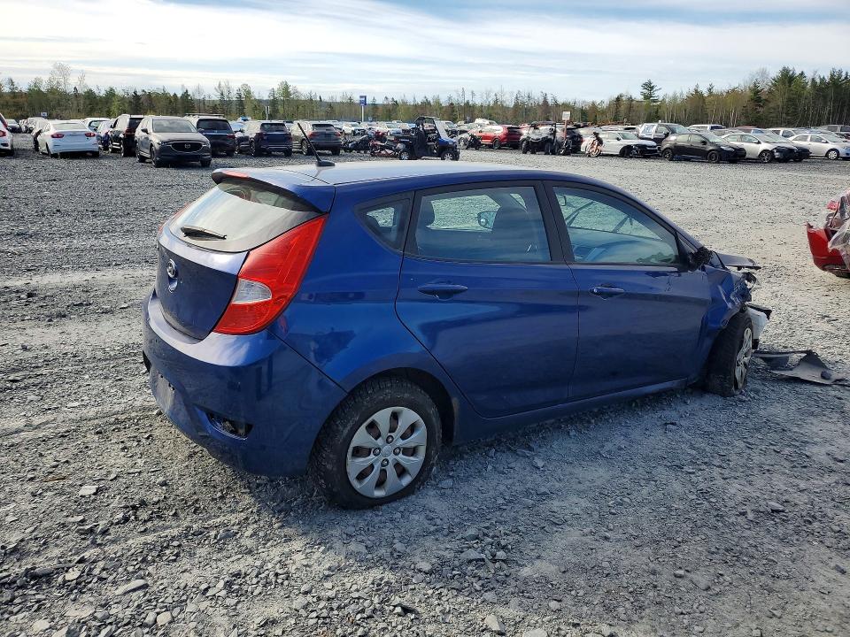 2015 Hyundai Accent მანქანა იყიდება აუქციონზე, vin: KMHCT5AE8FU206398, აუქციონის ნომერი: 53708566