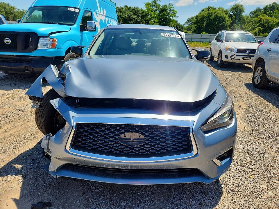 52249676 :رقم المزاد ، JN1EV7AP2JM355244 vin ، 2018 Infiniti Q50 مزاد بيع