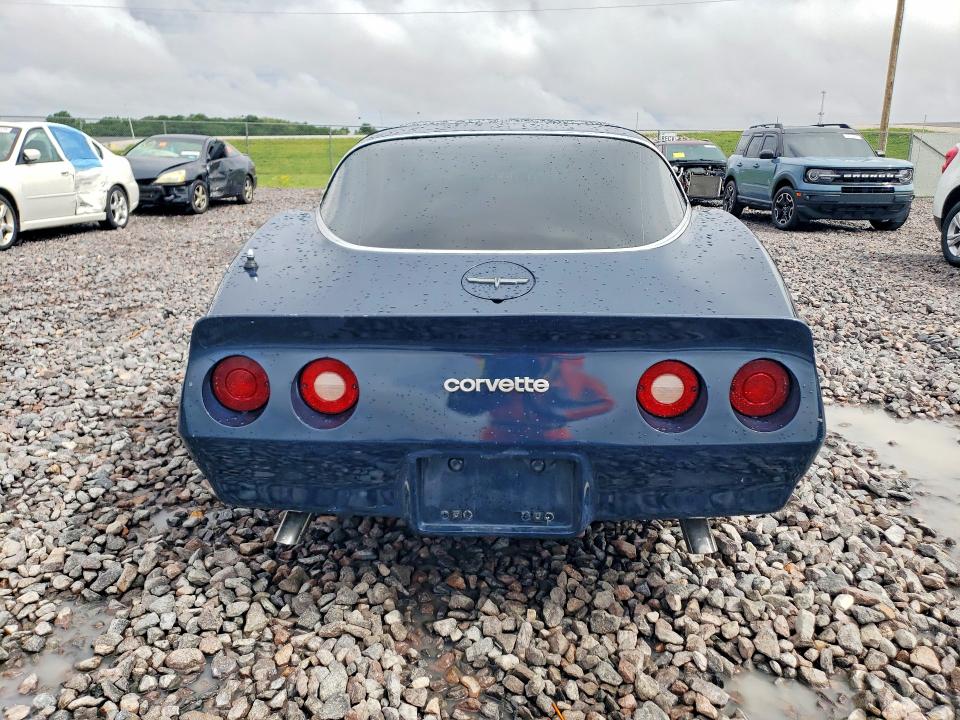 1981 Chevrolet Corvette მანქანა იყიდება აუქციონზე, vin: 1G1AY8761B5104324, აუქციონის ნომერი: 54990046