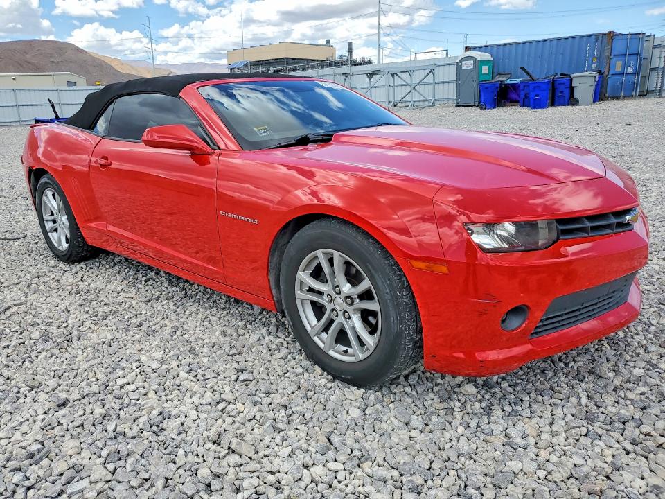 Продажа на аукционе авто 2015 Chevrolet Camaro, vin: 2G1FD3D32F9107157, номер лота: 54553006