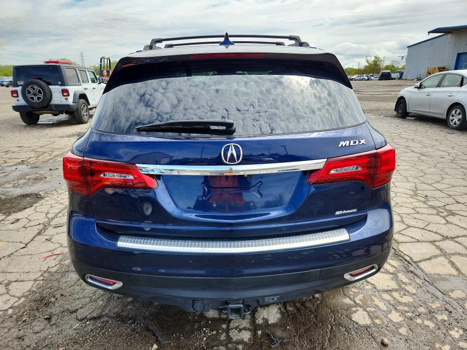 Продаж на аукціоні авто 2016 Acura Mdx, vin: 5FRYD4H47GB002246, номер лоту: 52394116