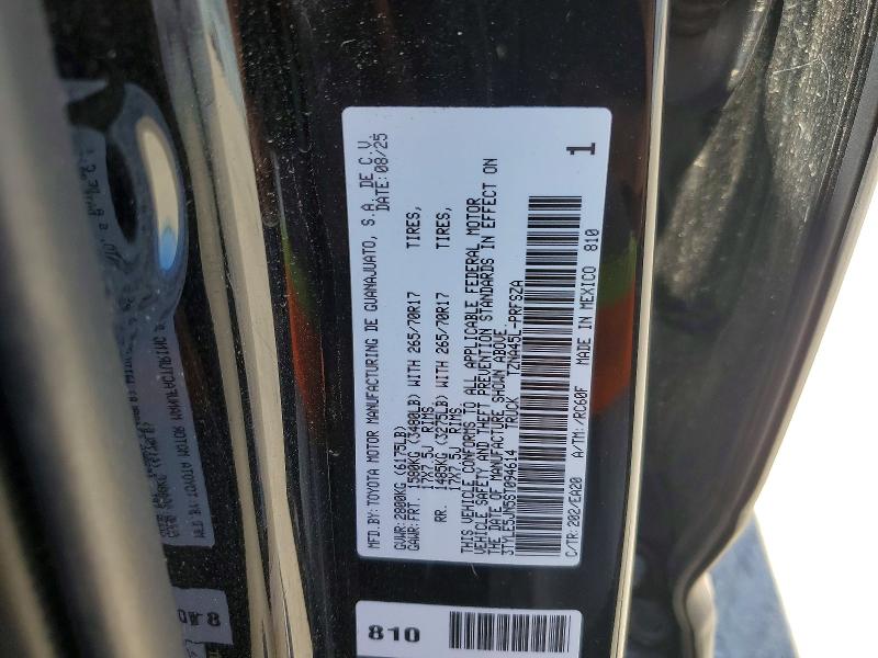Продажа на аукционе авто 2025 Toyota Tacoma, vin: 3TYLE5JN5ST094614, номер лота: 54326496
