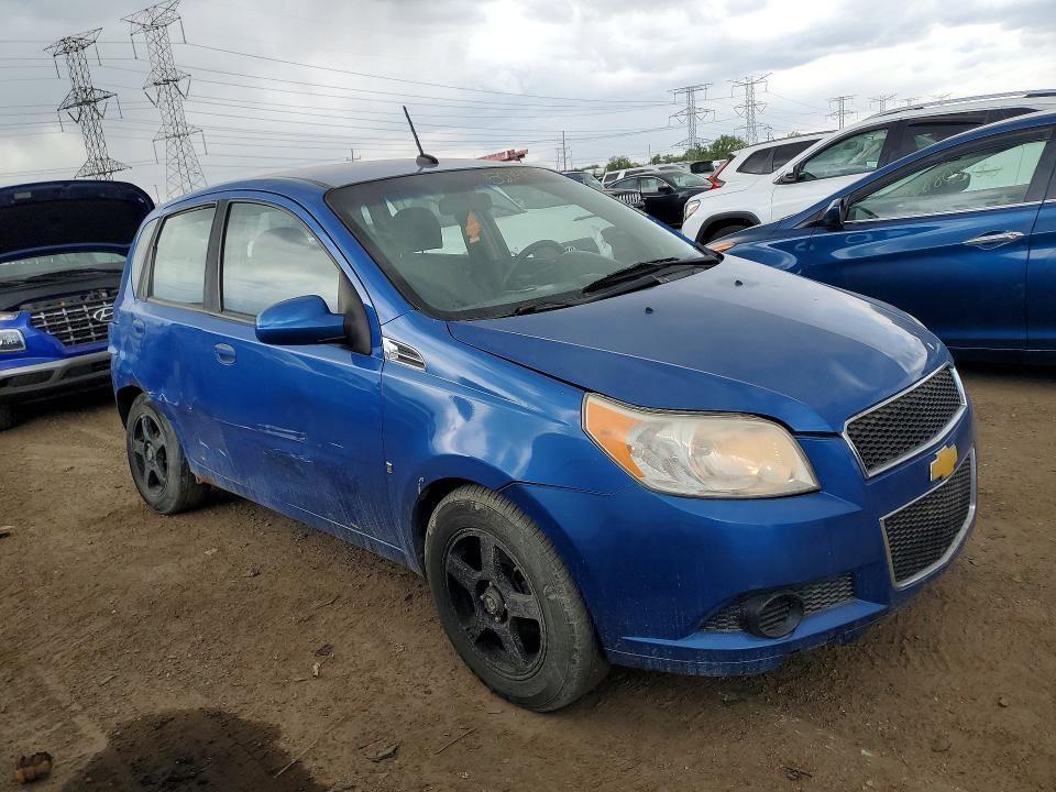 2009 Chevrolet Aveo მანქანა იყიდება აუქციონზე, vin: KL1TD66E99B672770, აუქციონის ნომერი: 52195696