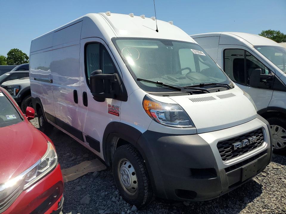 53192646 :رقم المزاد ، 3C6LRVDG3ME581926 vin ، 2021 Ram Promaster 2500 مزاد بيع