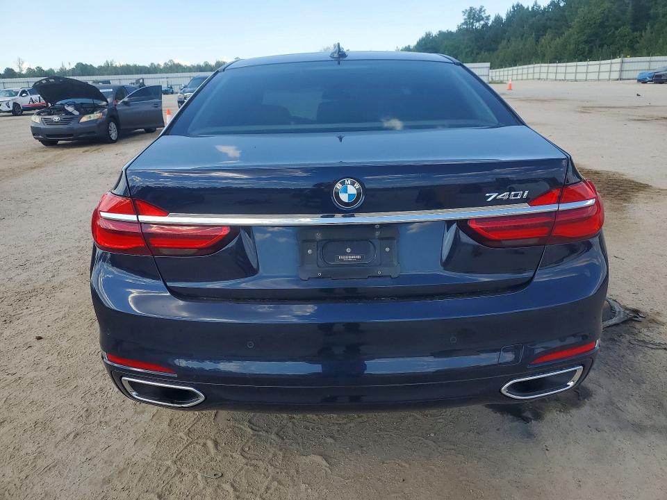 2017 Bmw 740 მანქანა იყიდება აუქციონზე, vin: WBA7E2C36HG741321, აუქციონის ნომერი: 53868446