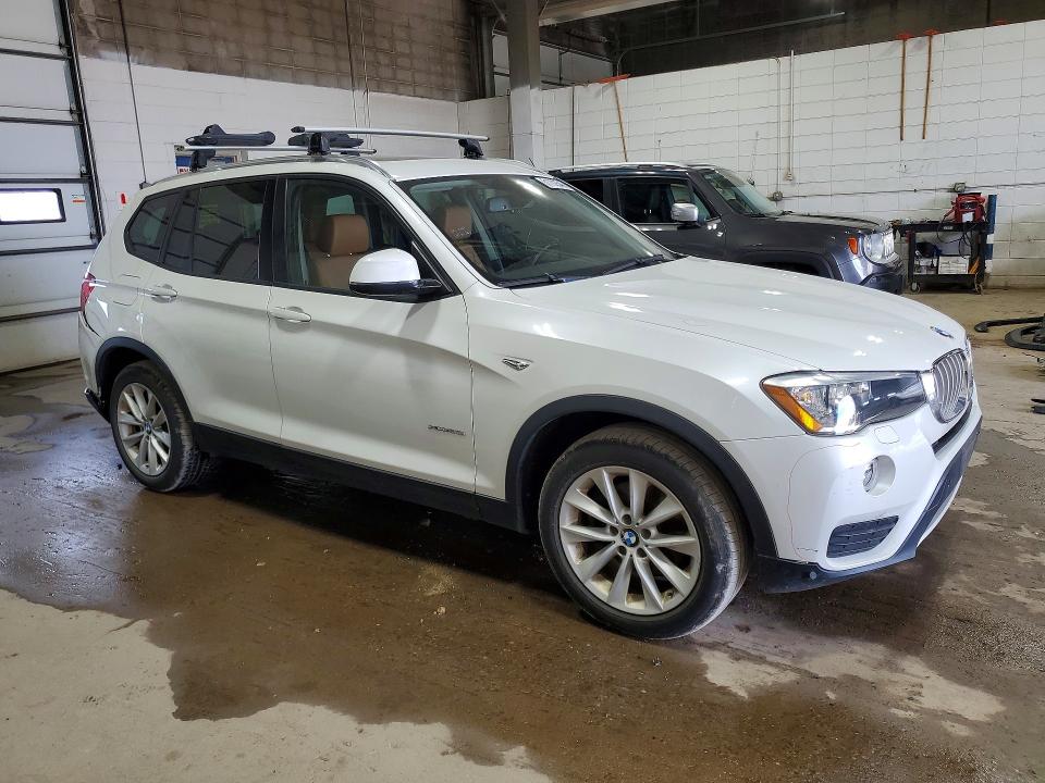 2015 Bmw X3 მანქანა იყიდება აუქციონზე, vin: 5UXWX9C59F0D61013, აუქციონის ნომერი: 51702546