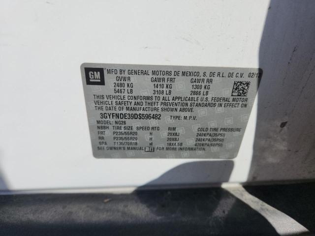 Продаж на аукціоні авто 2013 Cadillac Srx, vin: 3GYFNDE39DS596482, номер лоту: 55325876
