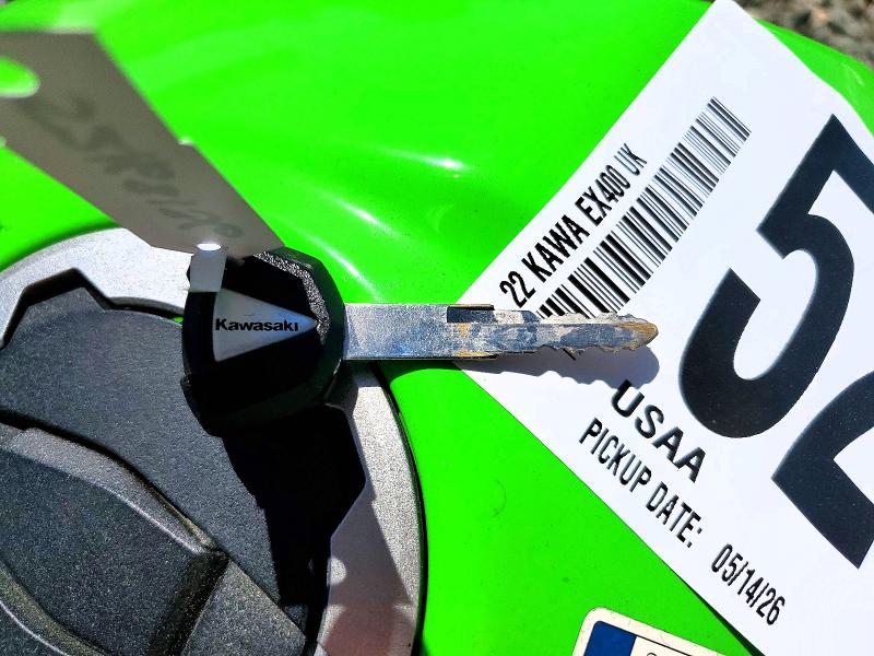 Продажа на аукционе авто 2022 Kawasaki Ex400, vin: JKAEXKG1XNDAF4054, номер лота: 52168136