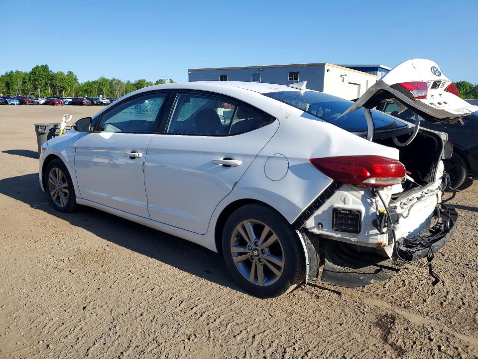 53882156 :رقم المزاد ، KMHD84LFXJU626081 vin ، 2018 Hyundai Elantra مزاد بيع