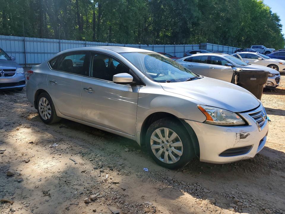 2015 Nissan Sentra მანქანა იყიდება აუქციონზე, vin: 3N1AB7AP0FL674859, აუქციონის ნომერი: 52380856