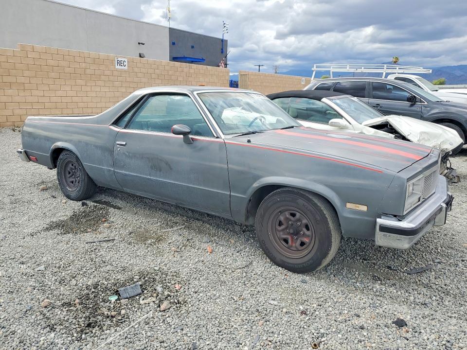 1983 Chevrolet El Camino მანქანა იყიდება აუქციონზე, vin: 1GCCW80H4DR207489, აუქციონის ნომერი: 52248116