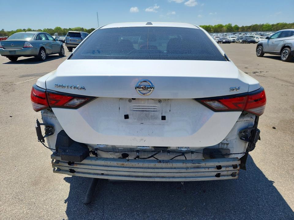 53917026 :رقم المزاد ، 3N1AB8CV0MY262605 vin ، 2021 Nissan Sentra مزاد بيع