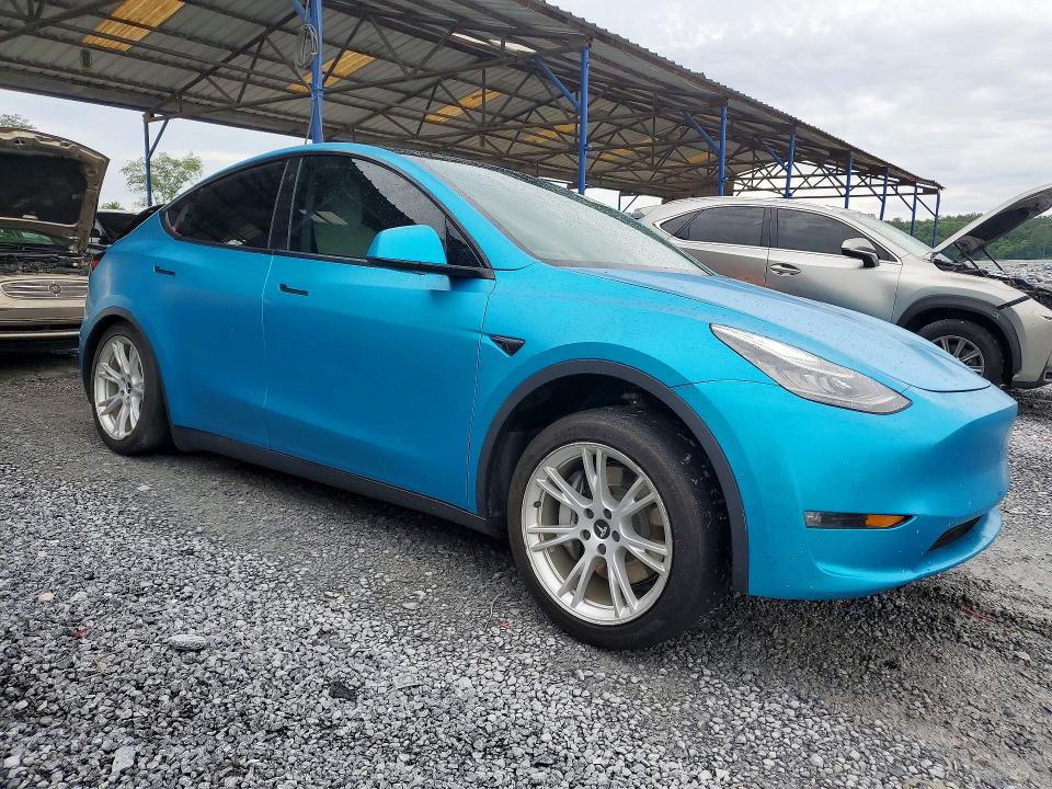 Продаж на аукціоні авто 2021 Tesla Model Y, vin: 5YJYGDEE0MF151650, номер лоту: 54184556