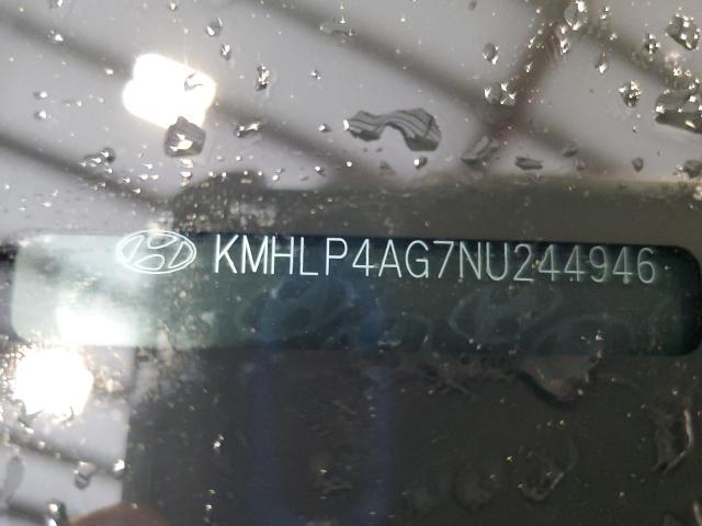 2022 Hyundai Elantra მანქანა იყიდება აუქციონზე, vin: KMHLP4AG7NU244946, აუქციონის ნომერი: 55625736