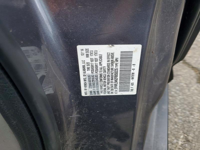 Продаж на аукціоні авто 2015 Honda Odyssey, vin: 5FNRL5H62FB050235, номер лоту: 49843346