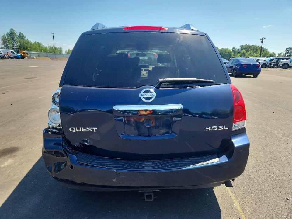 54944716 :رقم المزاد ، 5N1BV28U97N142367 vin ، 2007 Nissan Quest مزاد بيع