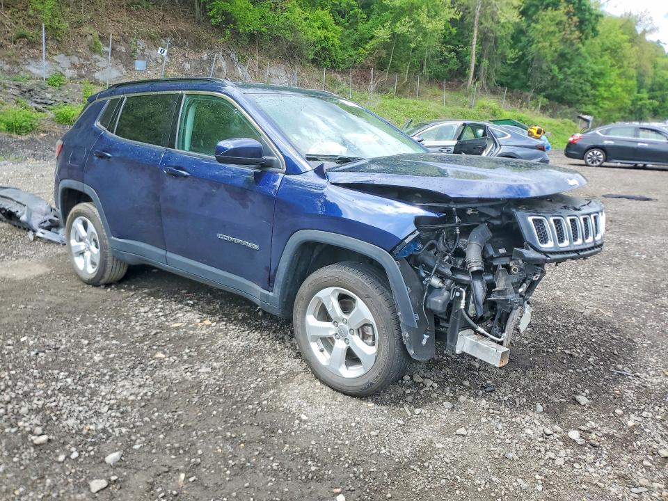 53512446 :رقم المزاد ، 3C4NJDBB9LT155288 vin ، 2020 Jeep Compass مزاد بيع