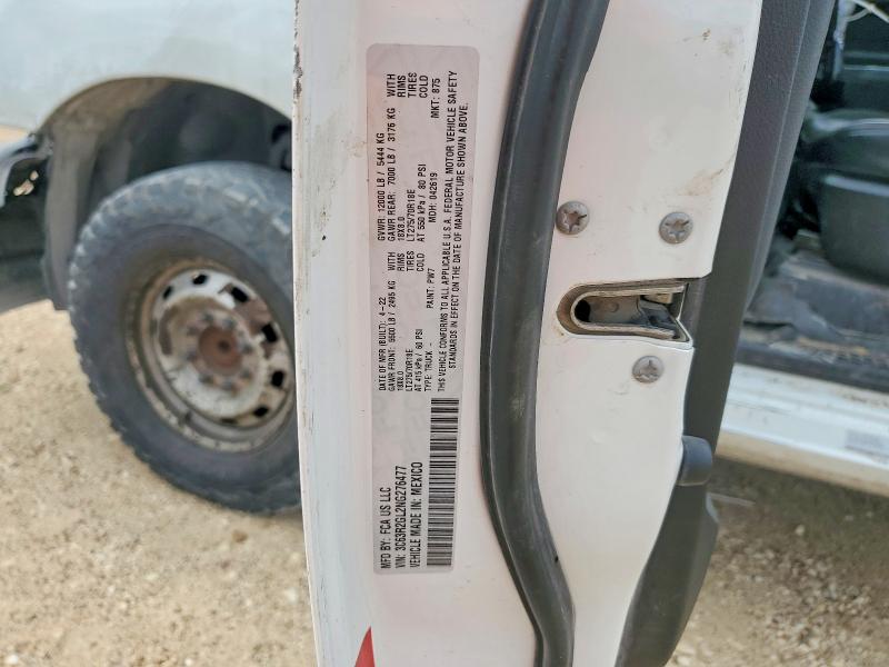 2022 Dodge Ram 3500 მანქანა იყიდება აუქციონზე, vin: 3C63R2GL2NG276477, აუქციონის ნომერი: 51945606