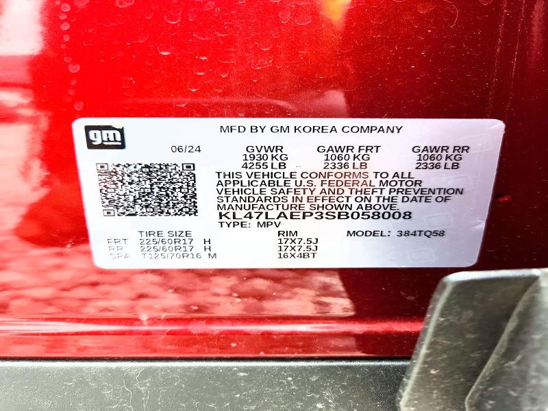 Aukcja sprzedaży 2025 Buick Envista, vin: KL47LAEP3SB058008, numer aukcji: 54335296