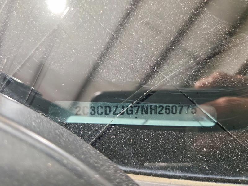 52402736 :رقم المزاد ، 2C3CDZJG7NH260775 vin ، 2022 Dodge Challenger مزاد بيع