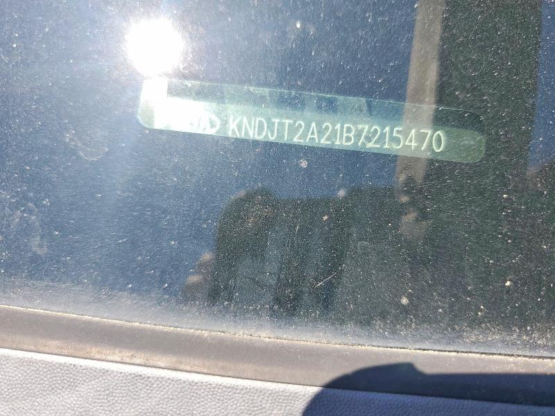 53281726 :رقم المزاد ، KNDJT2A21B7215470 vin ، 2011 Kia Soul مزاد بيع