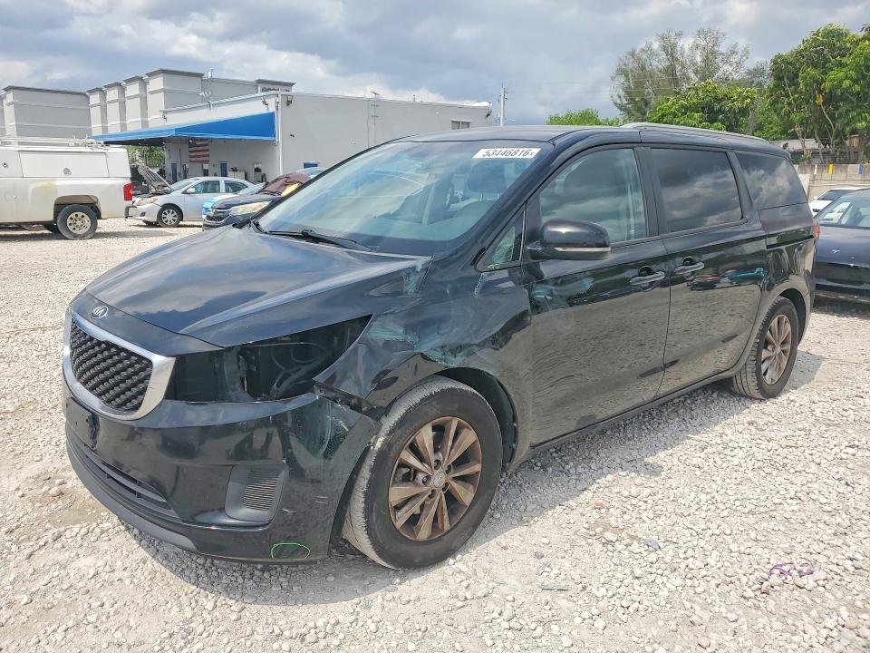 Aukcja sprzedaży 2015 Kia Sedona, vin: KNDMB5C17F6058982, numer aukcji: 53446816